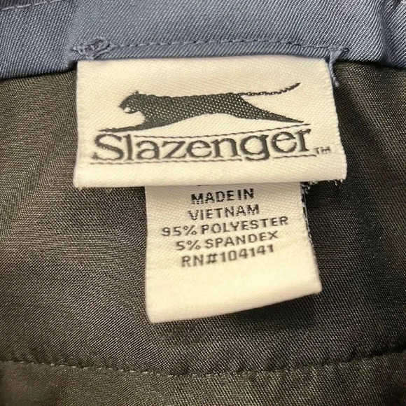 Slazenger Lightweight Golf Shorts navy Mens 36 10" Inseam Stretch Athletic - Picture 3 of 4